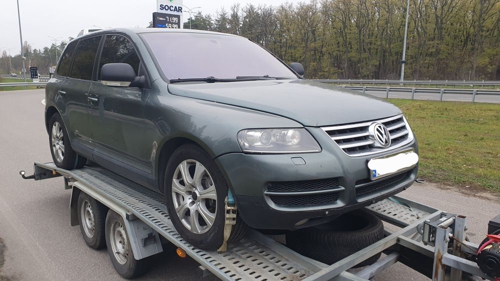 На запчасти Фольксваген Туарег 2006г. 3.0 тди  розбираю разборка шрот