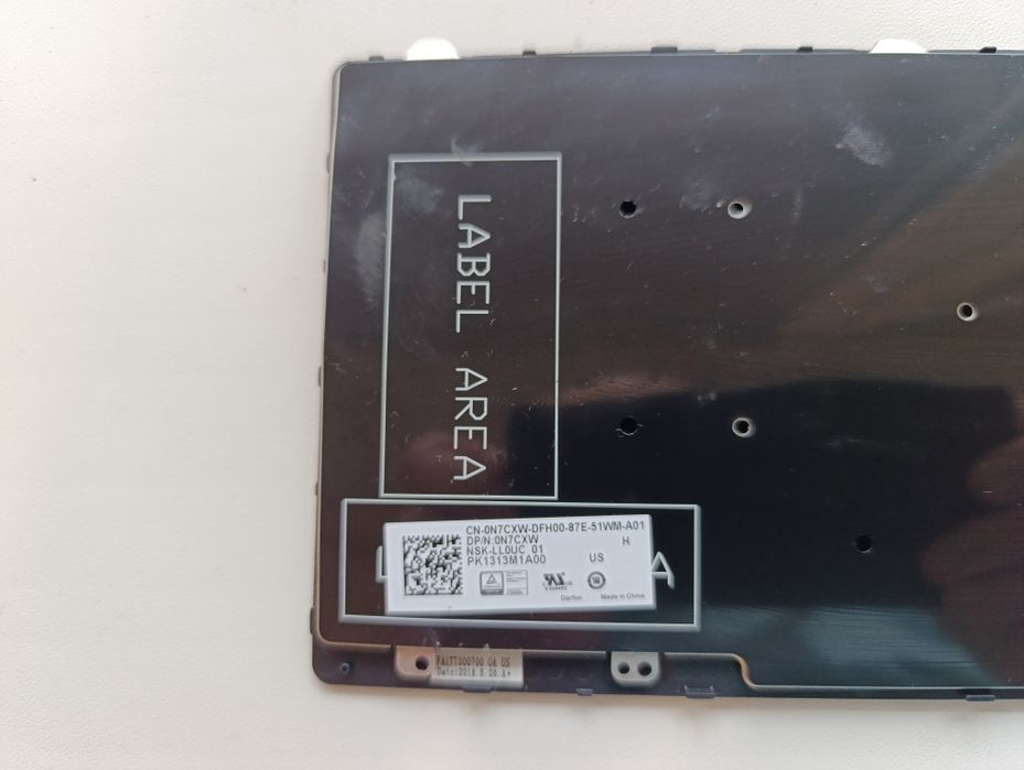 Клавіатура для ноутбуків DELL 7720 7710 Latitude E5550 E5570 Precision 3510  3520 3530 7510 7520