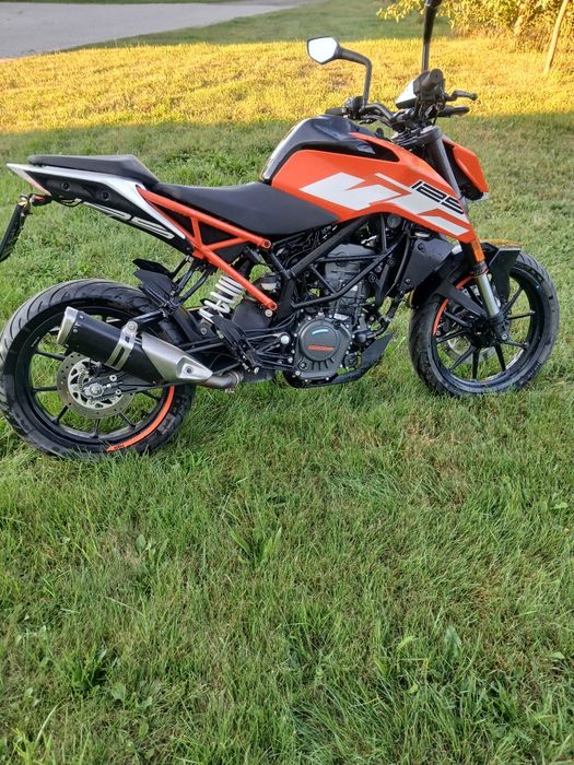 KTM duke 125 Led