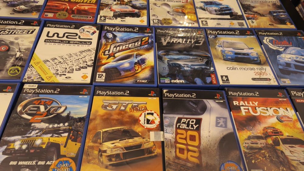 20 jogos PlayStation 2 - Jogos de Corrida