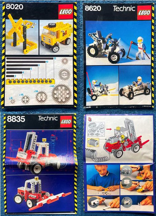 Lego - Livros de instruções (vários)