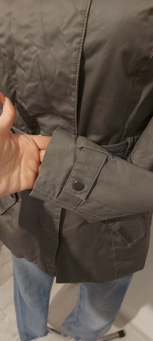 Kurtka krótki trencz płaszczyk z paskiem 100% Bawełna Vero Moda jeans