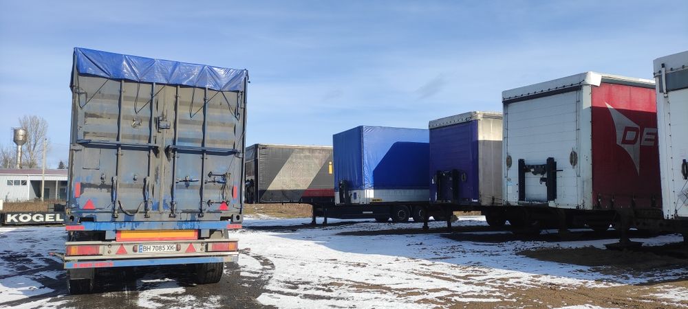 Контейнеровоз зерновоз платформа лісовоз полуприцеп крона шміц когель