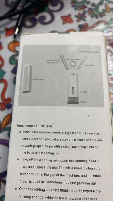 Zestaw do czyszczenia klawiatura