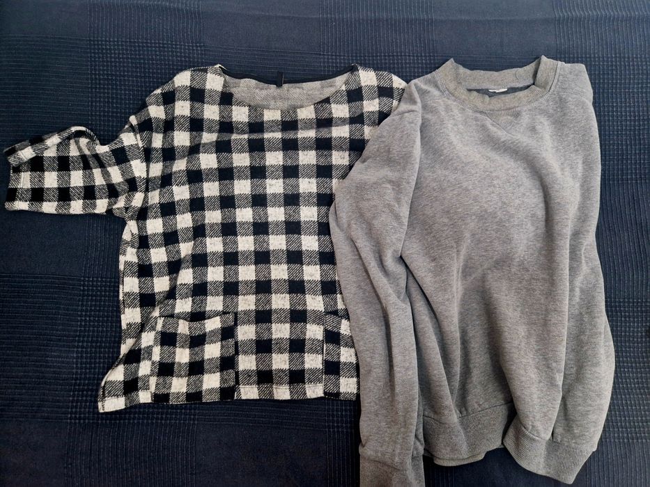 Caixa com roupa variada