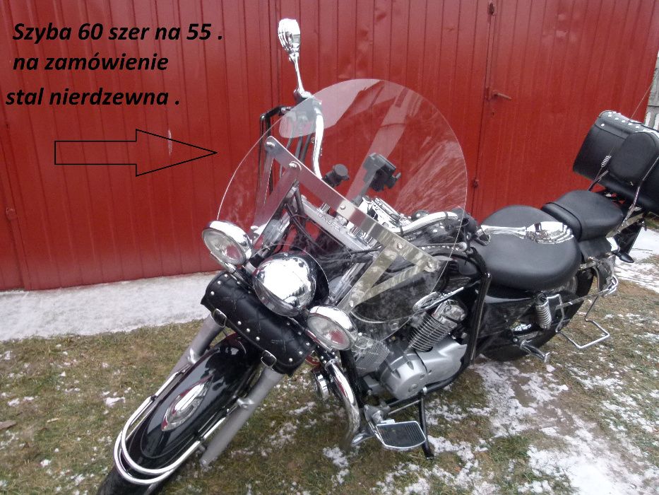 Honda shadow VT 125 szyba gmol