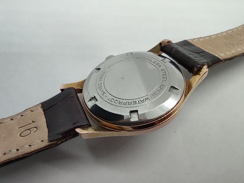 Zegarek Swiss vintage złocony