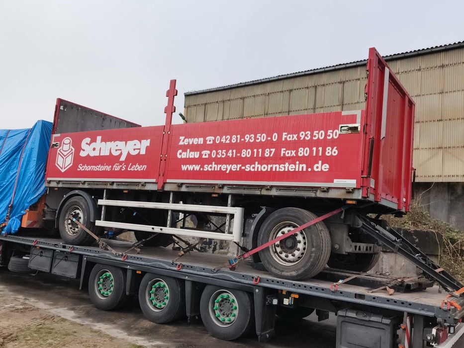 Nie krone, schmitz,*ACKERMANN *Przyczepa BUDOWLANA