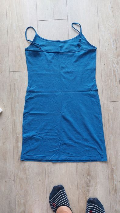 Długi top basic sukienka