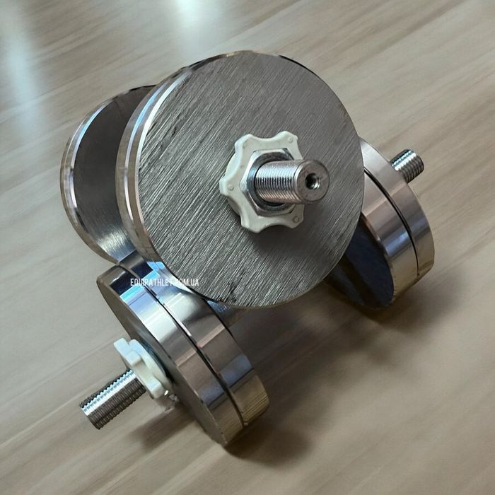 Розбірні Сталеві Металеві гантелі 2шт 10,16,18,20,26,30,40КГ гантель