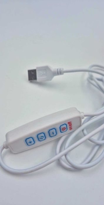 Lampa stołowa spiralna