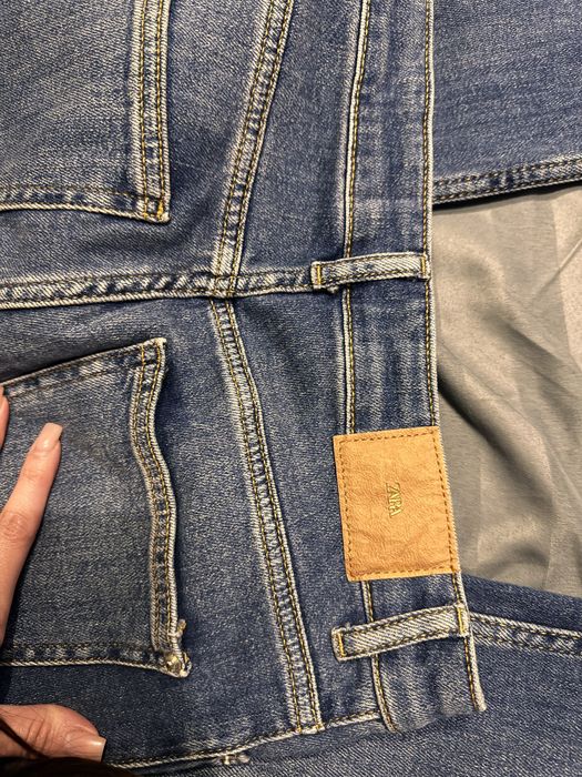 Джинси zara кльош