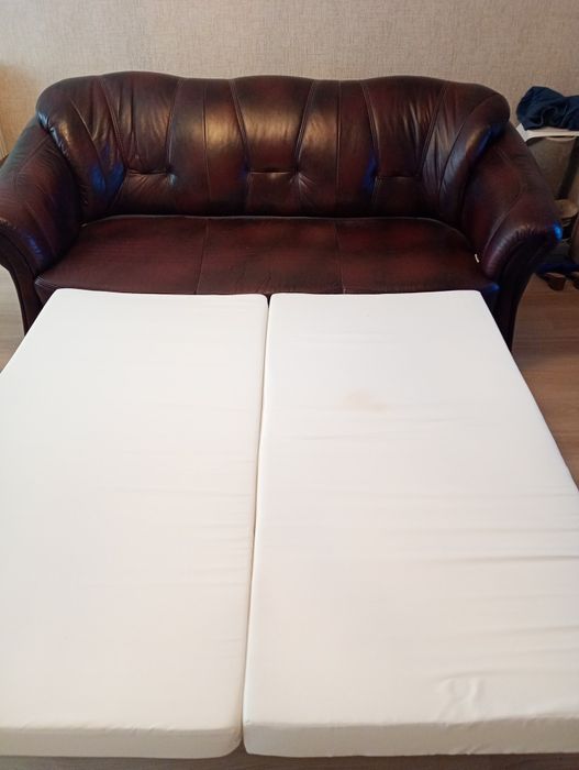 Meble skórzane,Sofa+2fotele
