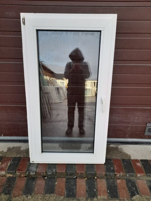 Okna 84x152 pcv okno plastikowe białe Niemieckie DOWÓZ CAŁY KRAJ