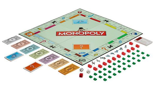 Нова Монополия Hasbro в плівці російською мовою настільна гра