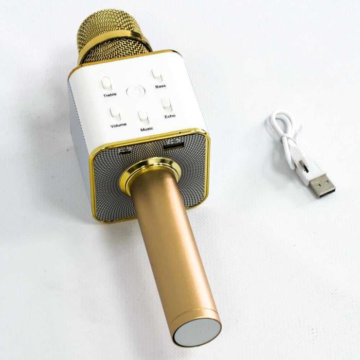 Караоке мікрофон з динаміком блютуз Bluetooth DM Karaoke Q7