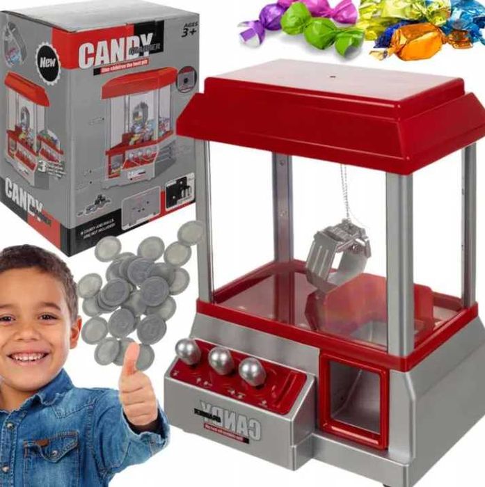 OKAZJA gra dla dzieci maszyna automat do łapania cukierków nowa!