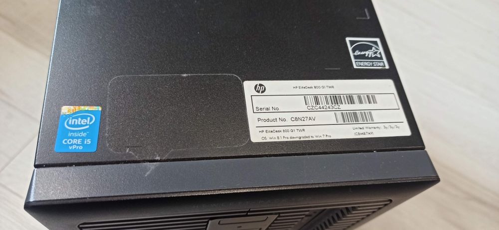 Komputer HP Elite desk praca biuro internet filmy gry praca