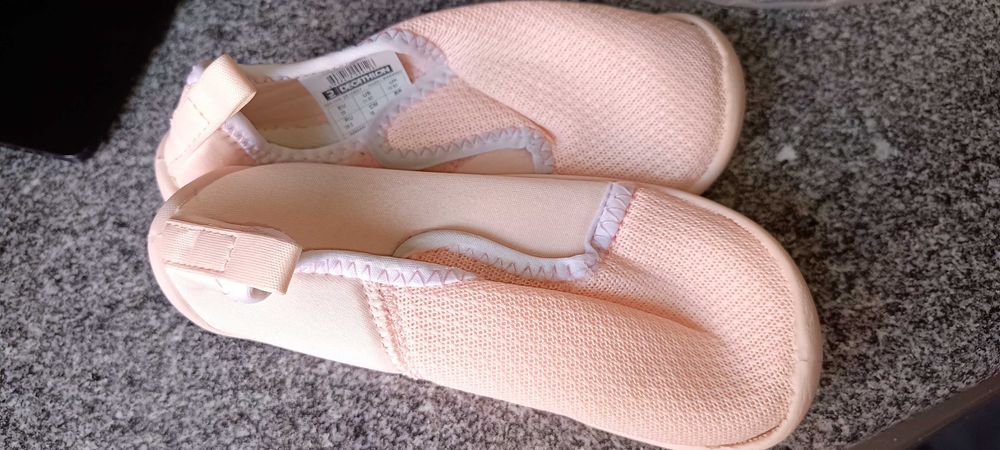 Sapatilhas ginástica leves, sola rígida ,Rosa, 29