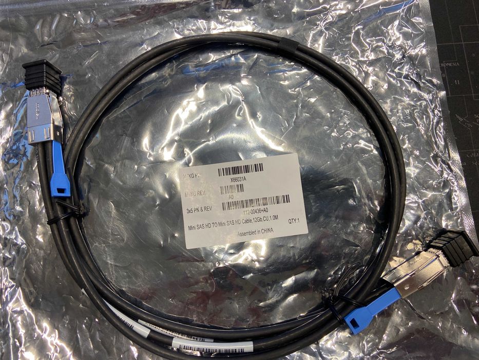 Mini SAS HD TO Mini SAS HD Cable,12Gb,CU,1.0M