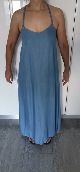 Vestido Lefties de ganga fina