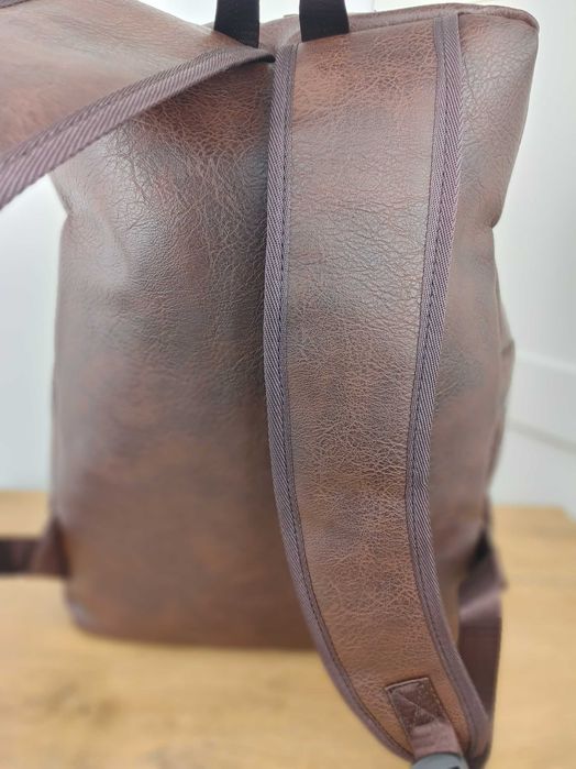 Plecak Męski z Kieszeniami Retro Vintage Na Laptopa Pojemny XXL