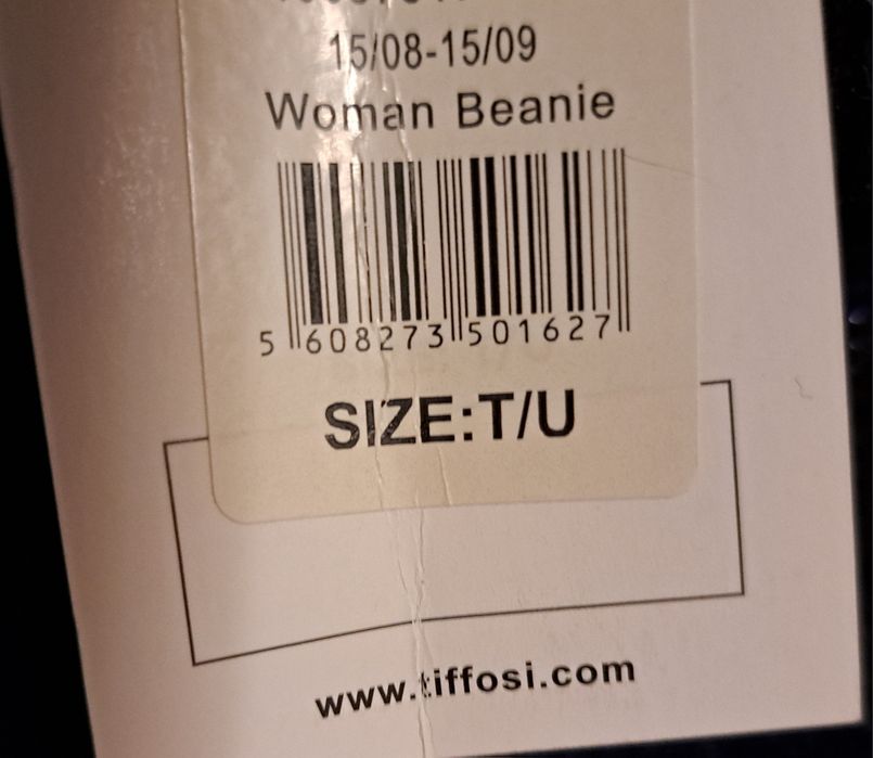 Gorro Tiffosi Azul NOVO