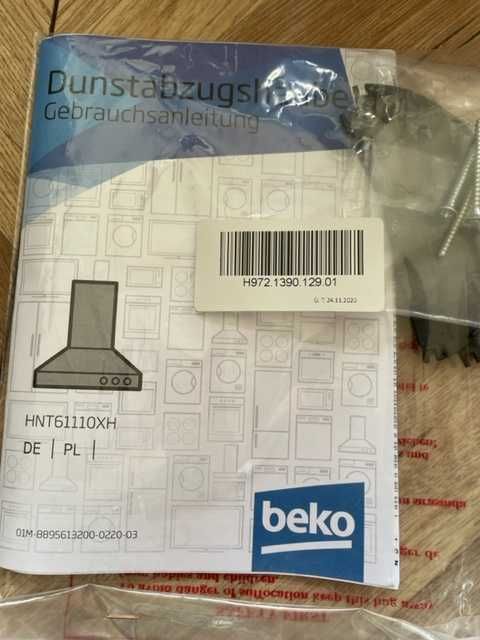 Filtr węglowy - OKAP teleskopowy BEKO