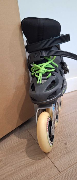 Rolki ROLLERBLADE MAXXUM 90 r. 38 (240mm) | Koła Hydrogen | STAN IDEALNY!