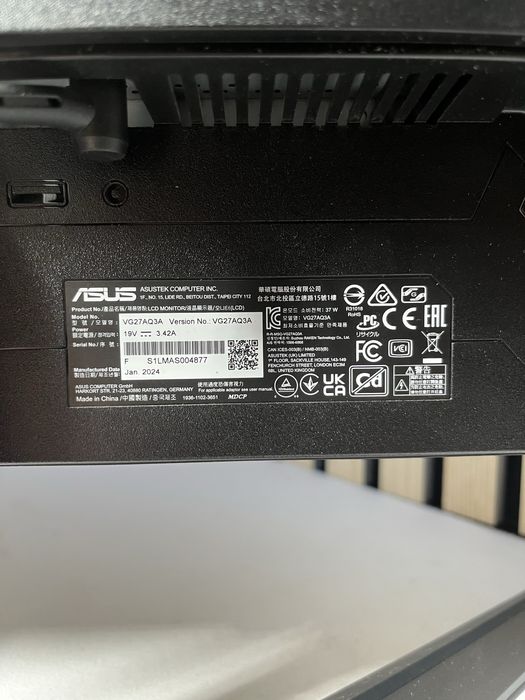 ‼️Магазин‼️ Asus Tuf 2К 180hz  ‼️Гарантія ‼️ Ігровий монітор