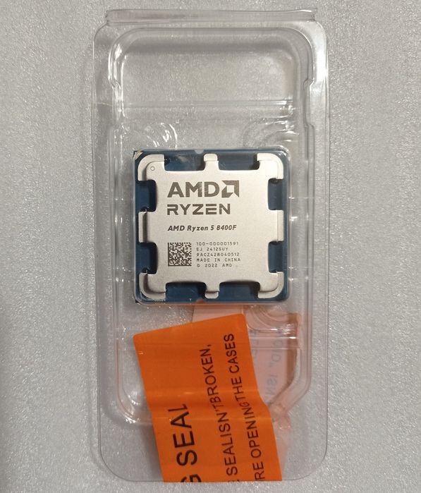 Новый процессор Amd Ryzen 5 8400f 4.2(4.7)Ghz 16mb cash AM5