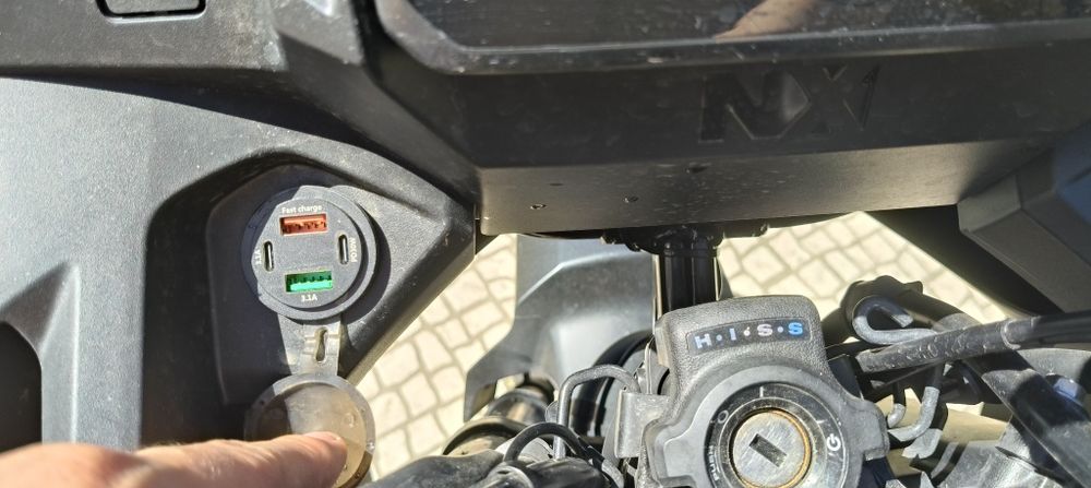 Honda NX500 2025 | 6.648 km | Muitos Extras | Garantia