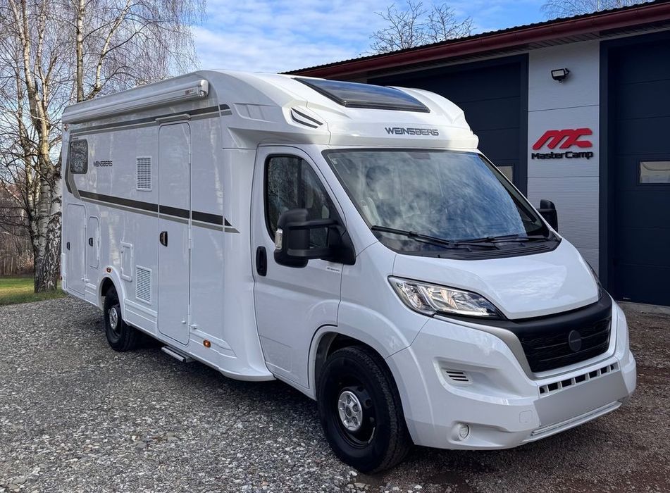 Weinsberg Fiat Cara Suite 650 MG  Markiza Klimatyzacja postojowa Bagażnik rowerowy