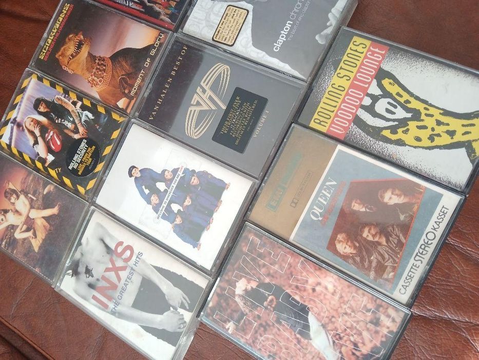 Cassetes de musica vintage Bandas famosas