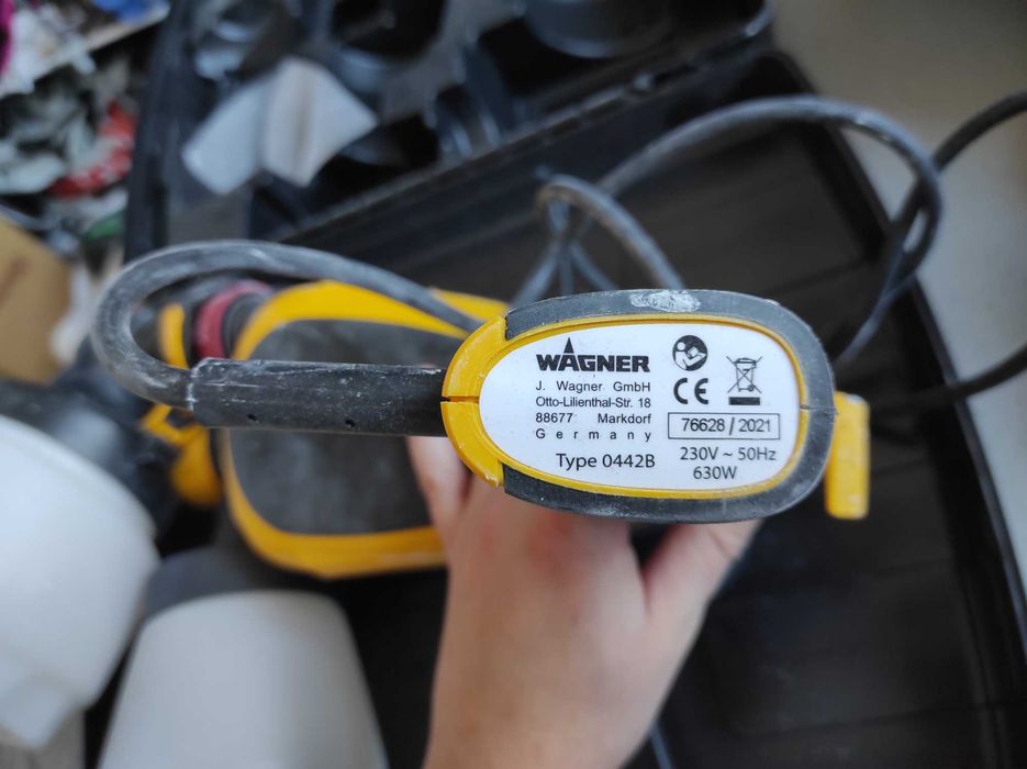 Pistolet malarski natryskowy Wagner W590 Flexio - GŁOWICE + WALIZKA