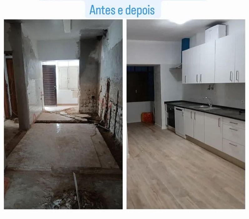 Serviços de remodelação e obras em geral