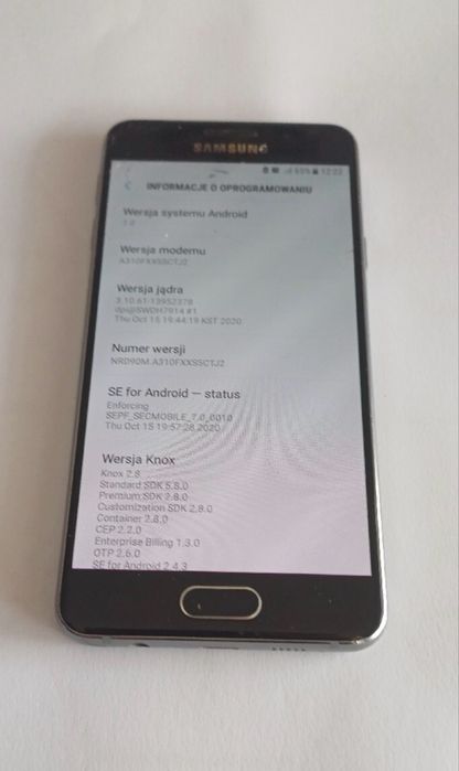 Smartfon Samsung A5 2016