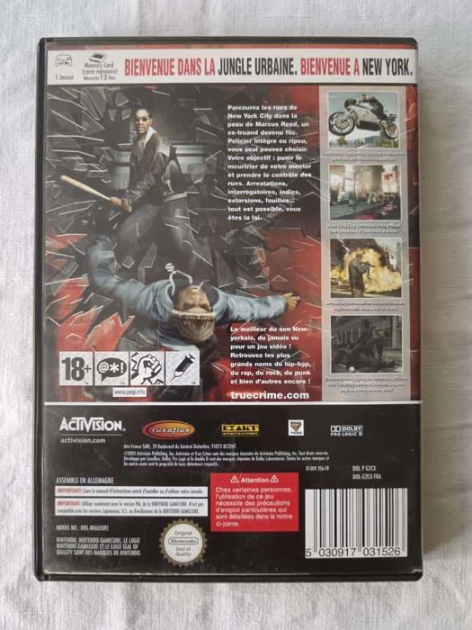 True Crime: New York City [Nintendo GameCube, 2005] Complete | Tested64585897086337121
