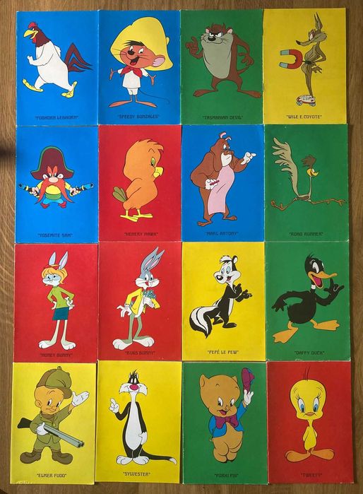 Coleção Completa de Cadernos Antigos Looney Tunes