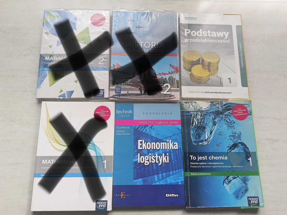 Chemia 1, podstawy przedsiębiorczości, ekonomika logistyki