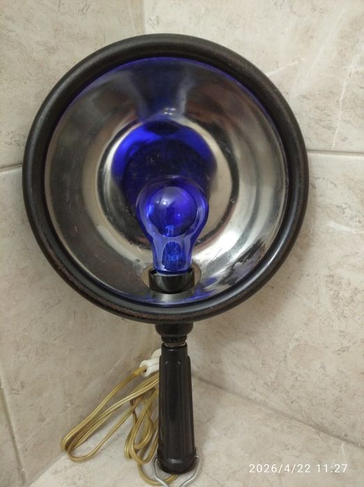 Синя лампа.Мініна.