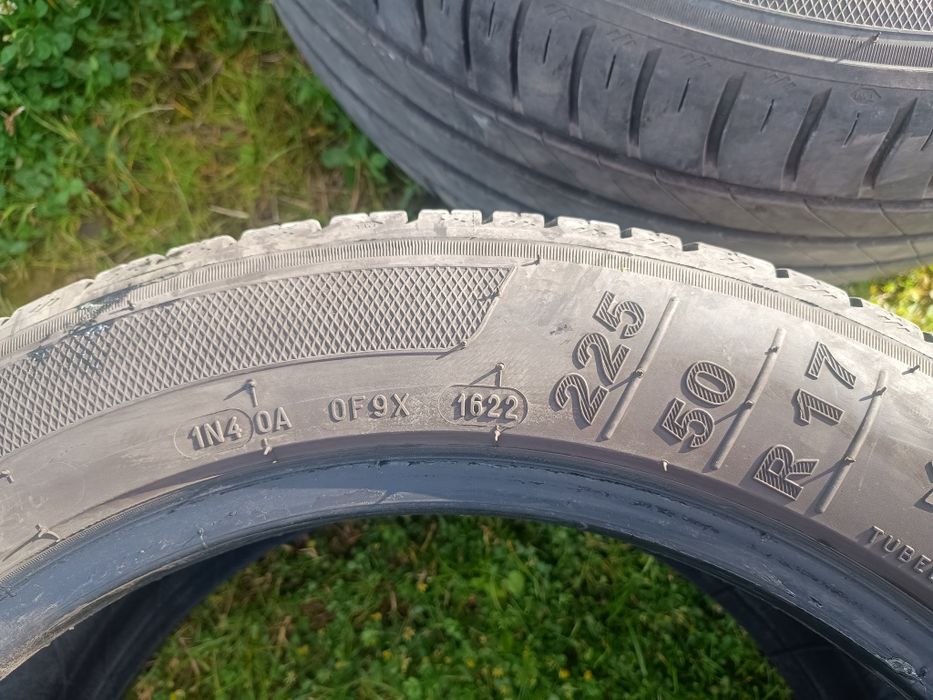 Opony kleber 2022r 225 50 R17 ochrona rantu