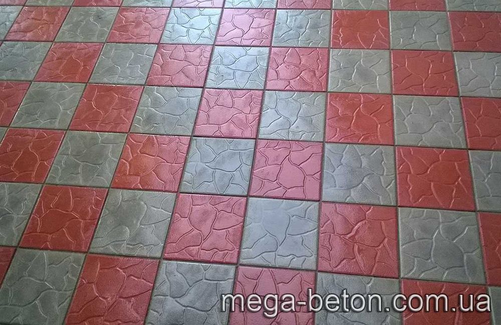 Уличная Тротуарная плитка 30*30/40*40/50*50см, h-3,4,5,6см / Брусчатка