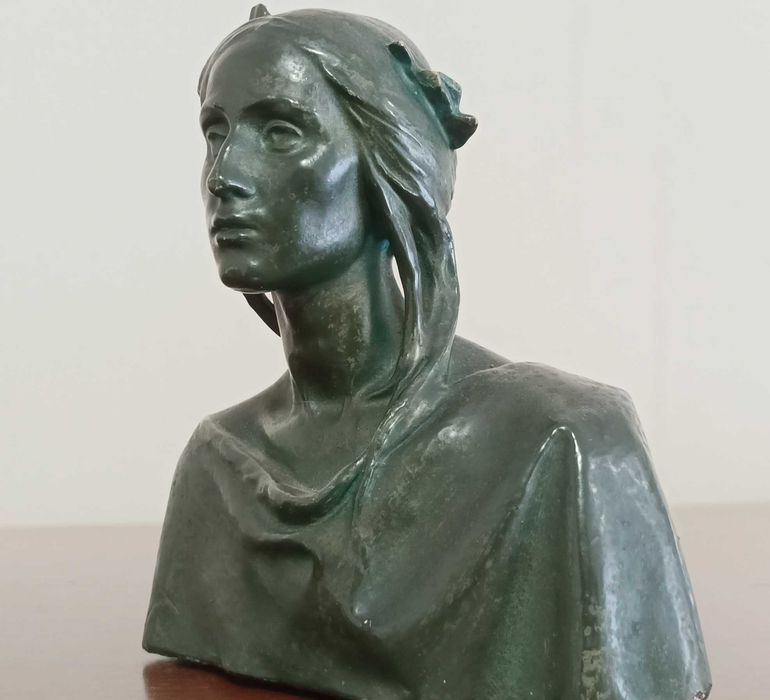 Escultura original - A História - António Teixeira Lopes