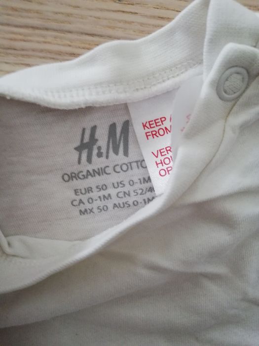 3 topy h&m 50 bluzeczki koszulka longsleeve basic granatowe szare biał