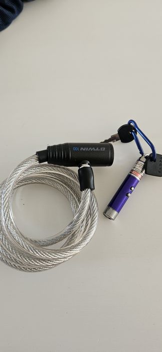 Corrente Elops e Cabo BTWIN 100