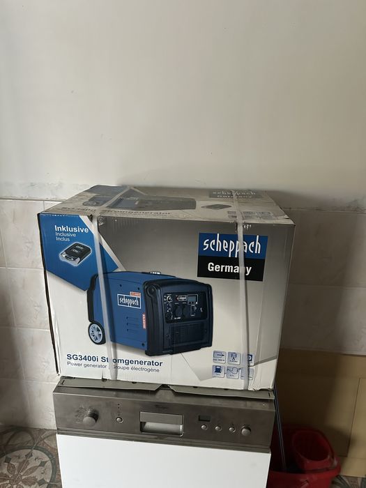 Інверторний генератор Scheppach SG3400i, новий, у коробці
