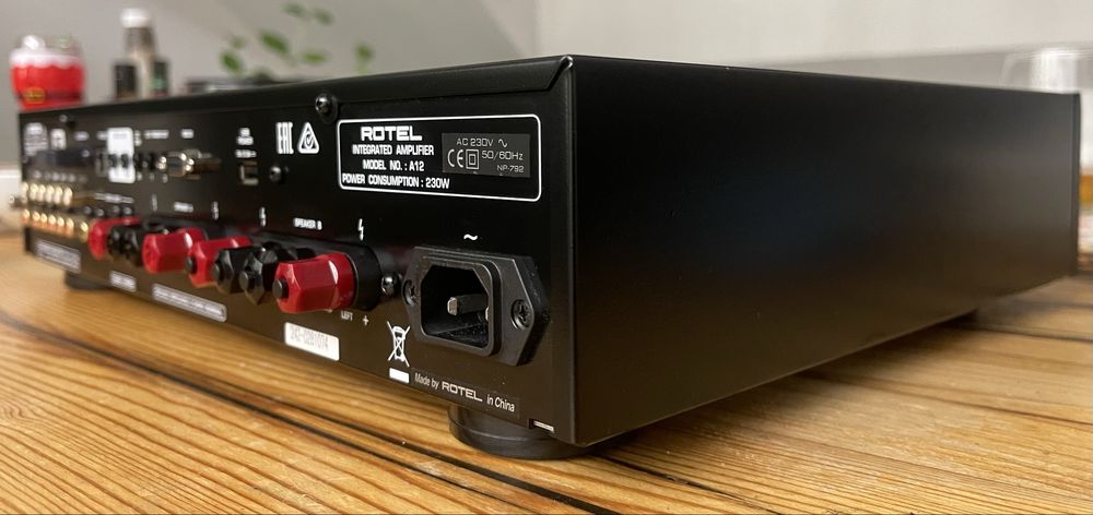 Rotel A12, wzmacniacz stereo Dac, Bluetooth USB