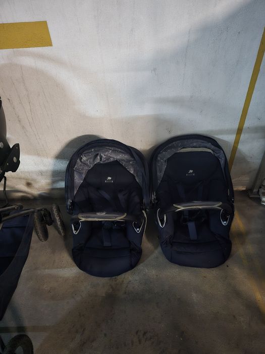 Carro de bebe de gémeos