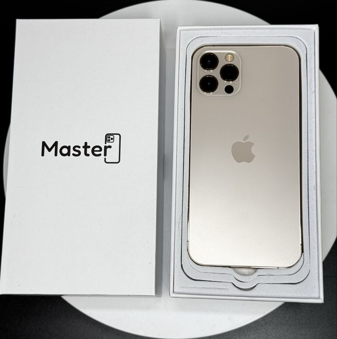 Iphone 12 Pro 256gb gold jak nowy bateria 100% 6msc gwarancji